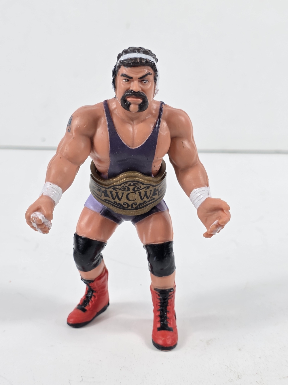 Vintage Galoob WCW Rick Steiner Action Figure With Belt